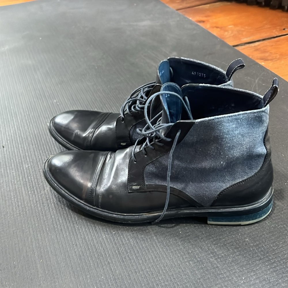 Size 10 Paul smith - blue dress boot